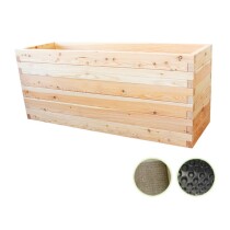 Holzhochbeet STARTER Set - "Lärche" Größe 4 - Höhe 78cm