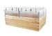Holzhochbeet Premium Douglasie 200x100x82cm inkl. Frühbeet