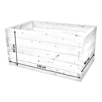 Hochbeet L�rche Gr��e 5 - 120,5x80x65cm