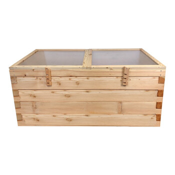 Hochbeet Set Modell Weiig 130x60x74cm