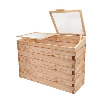 Hochbeet Set Modell Weiig 130x60x100cm