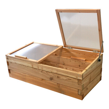 Hochbeet Set Modell Weiig 130x60x100cm