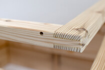 Frühbeet Aufsatz für Hochbeet "Lärche" 190x120cm