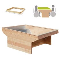 Rollibeet "Vis-á-Vis" 52cm teilversiegelte Fläche