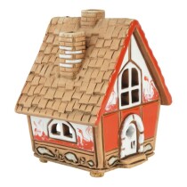 Lichthaus "Oma Rumpel" rot