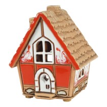 Lichthaus "Oma Rumpel" rot