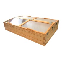 Hochbeet-Frühbeet Set "Lärche" 190x120cm