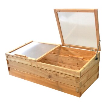 Hochbeet Set Modell Wei�ig 130x60x35cm