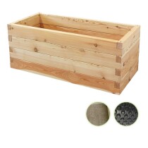 Hochbeet "Lärche" 130x60cm - Starter-Set