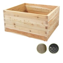 Hochbeet "Lärche" 130x120cm - Starter-Set