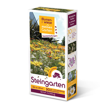 Blumenwiese Steingarten 30m