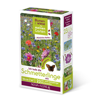 Blumenwiese Schmetterlinge 7m