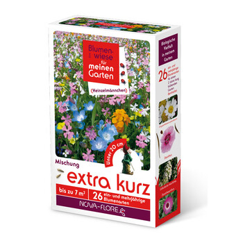 Blumenwiese Extra Kurz 7m²